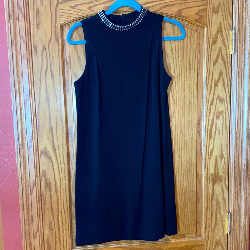 Black High Necked Dress